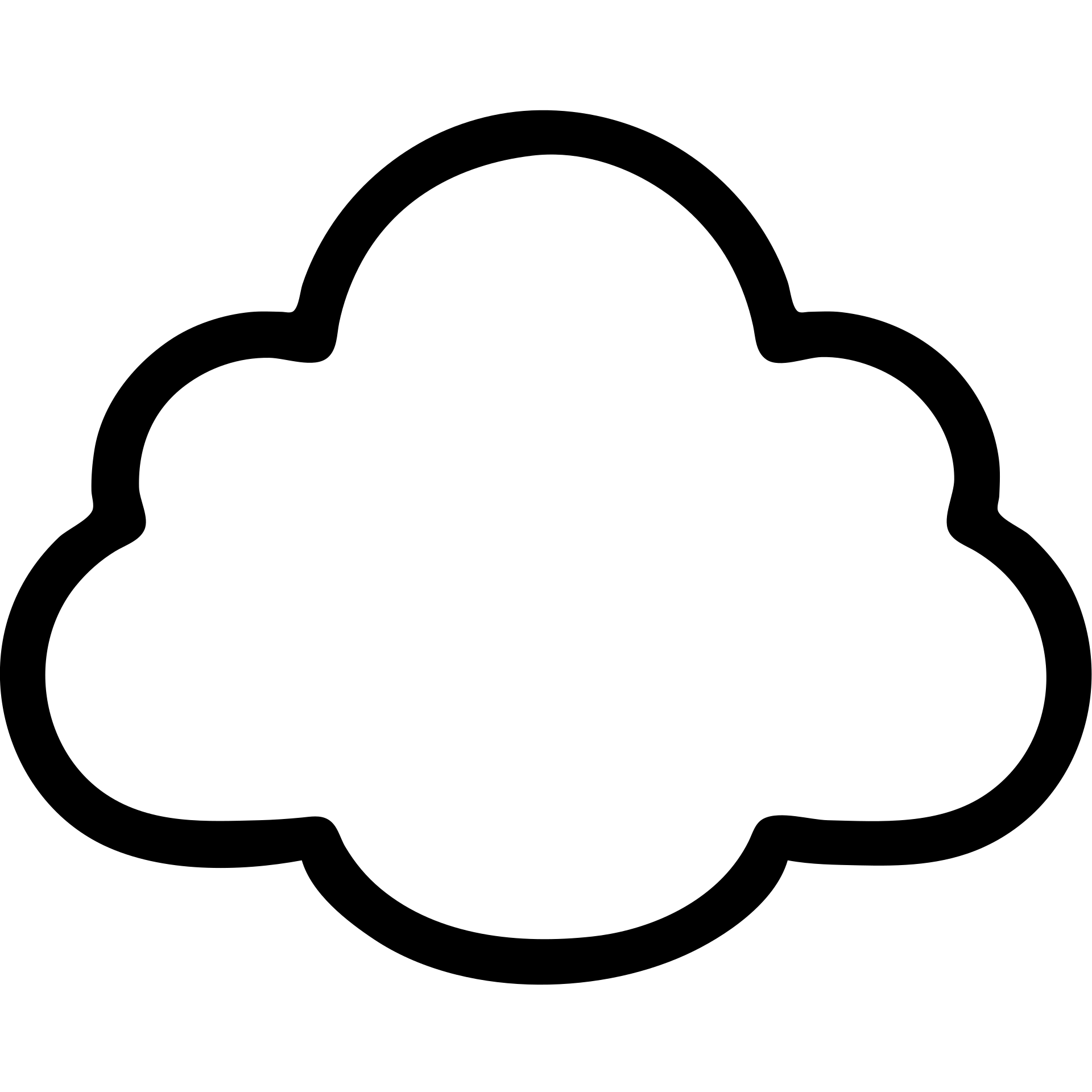 облако 4 выступами emoji