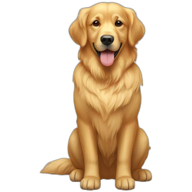 golden retriver emoji