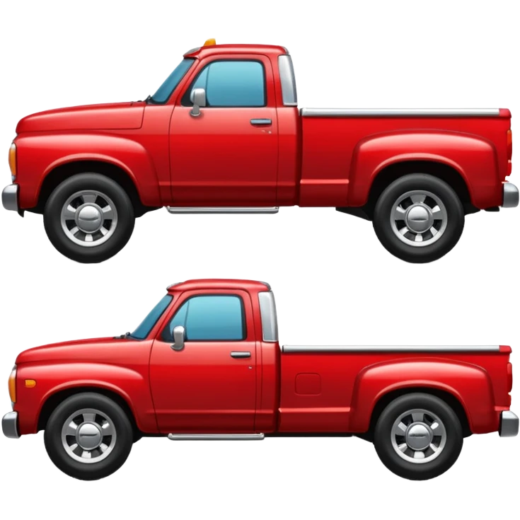 pickup truck side view emoji
