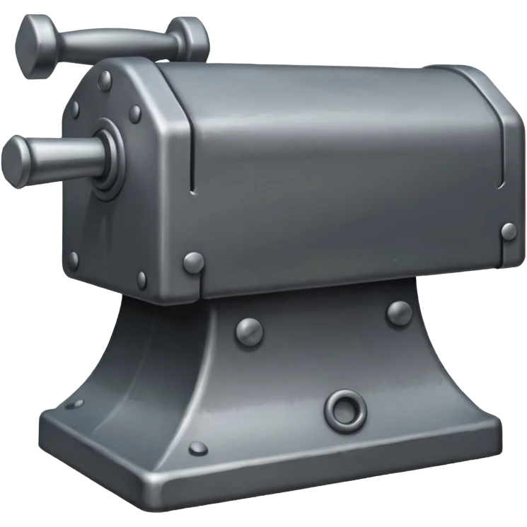 A simple plain Anvil emoji