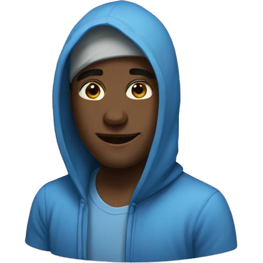 blue emoji