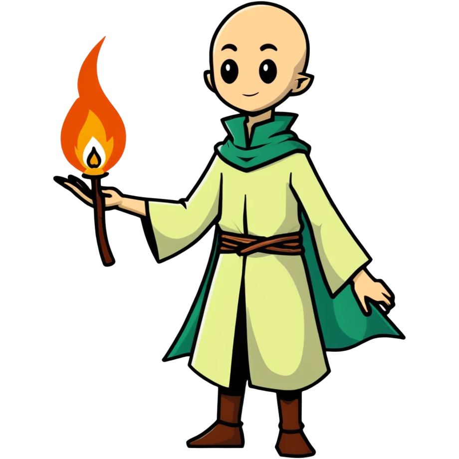 Solas from Dragon Age casting magic spell emoji