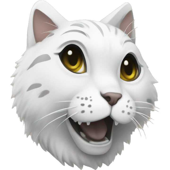 gatos blanco y negro  emoji