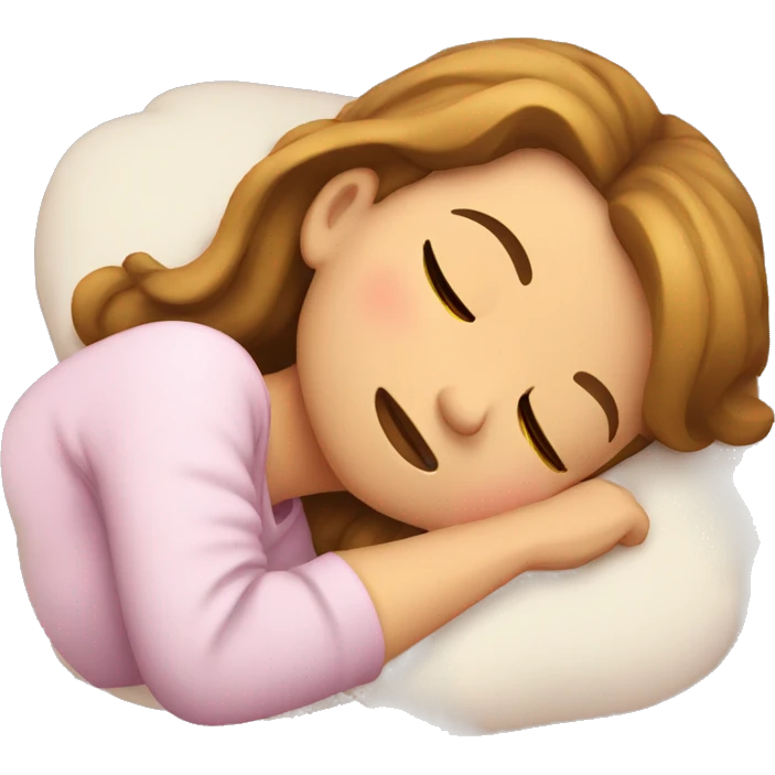Sleeping girl  emoji