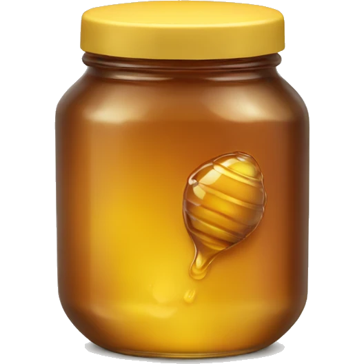 Jar of honey emoji