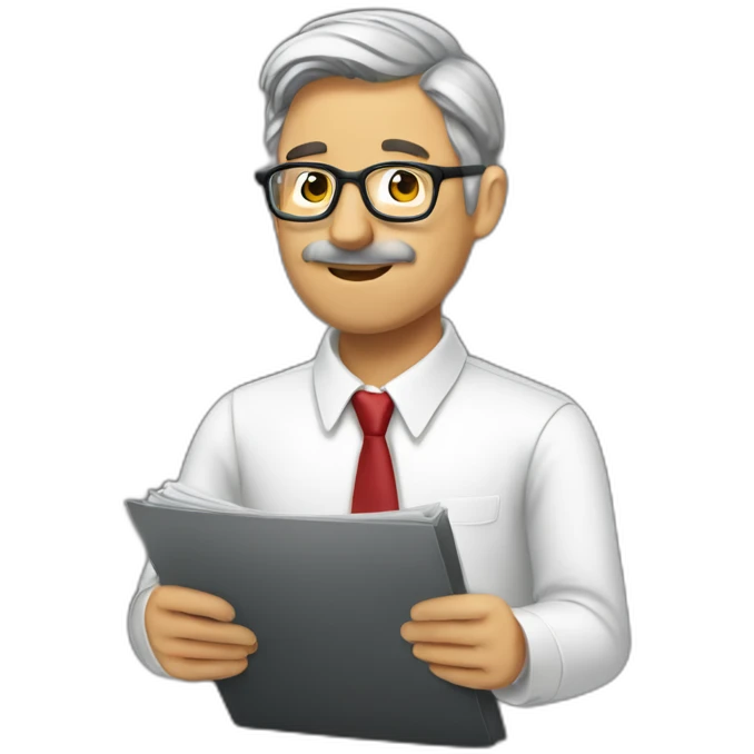 periodista hombre emoji