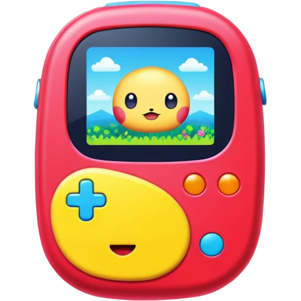 Tamagotchi from the Turning Red movie emoji