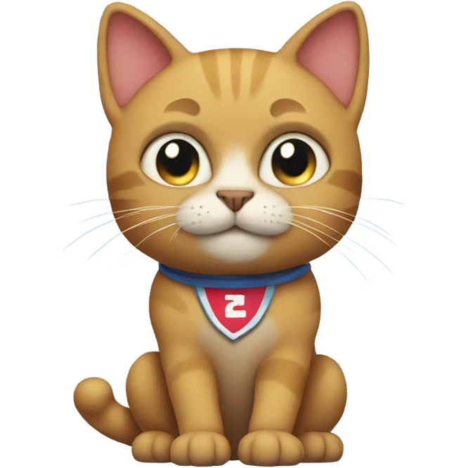 Super cat emoji
