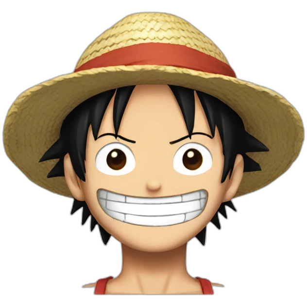 Luffy one piece  emoji