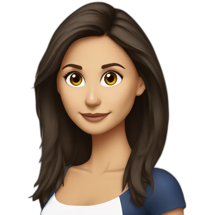 nina dobrev emoji