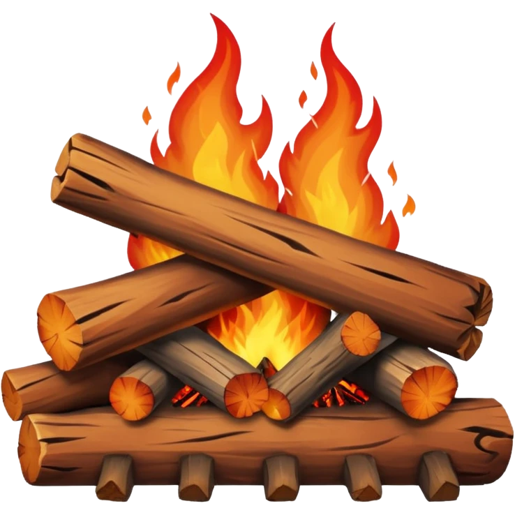 camp fireplace emoji