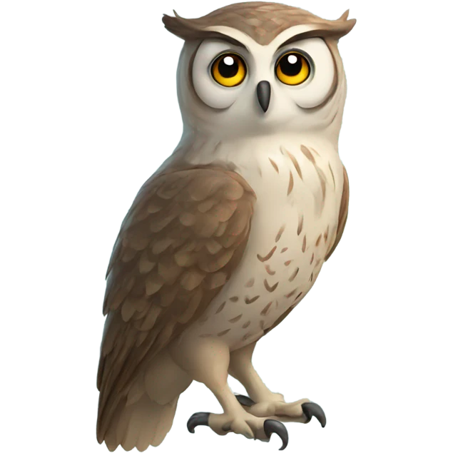 Owl emoji