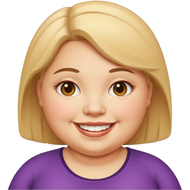 Fat short woman emoji