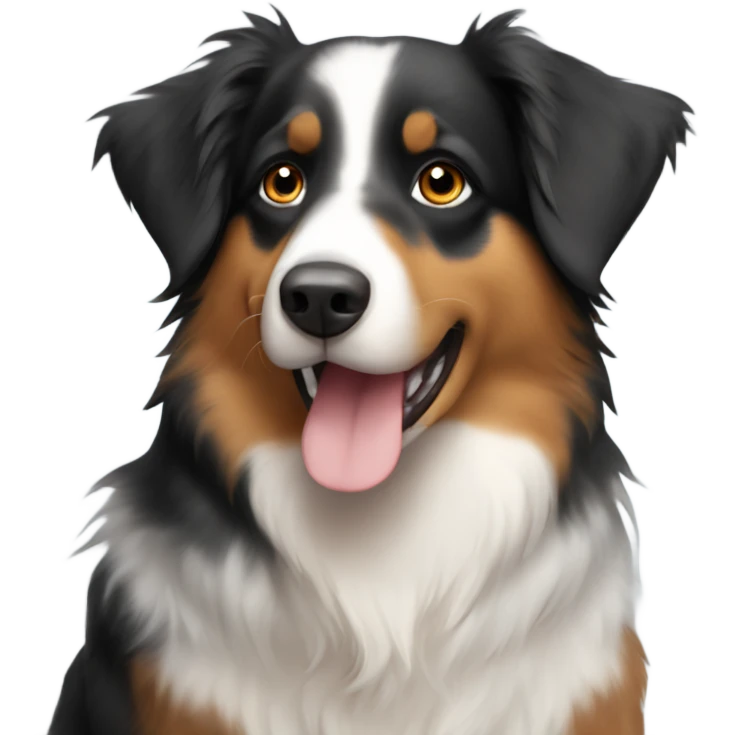 Australian Shepard love  emoji