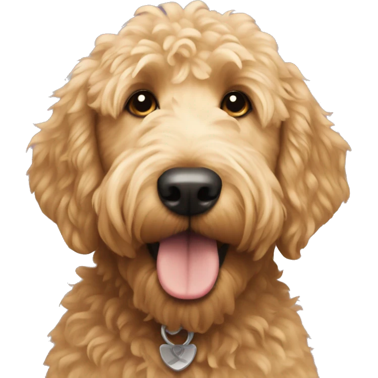 Golden doodle  emoji