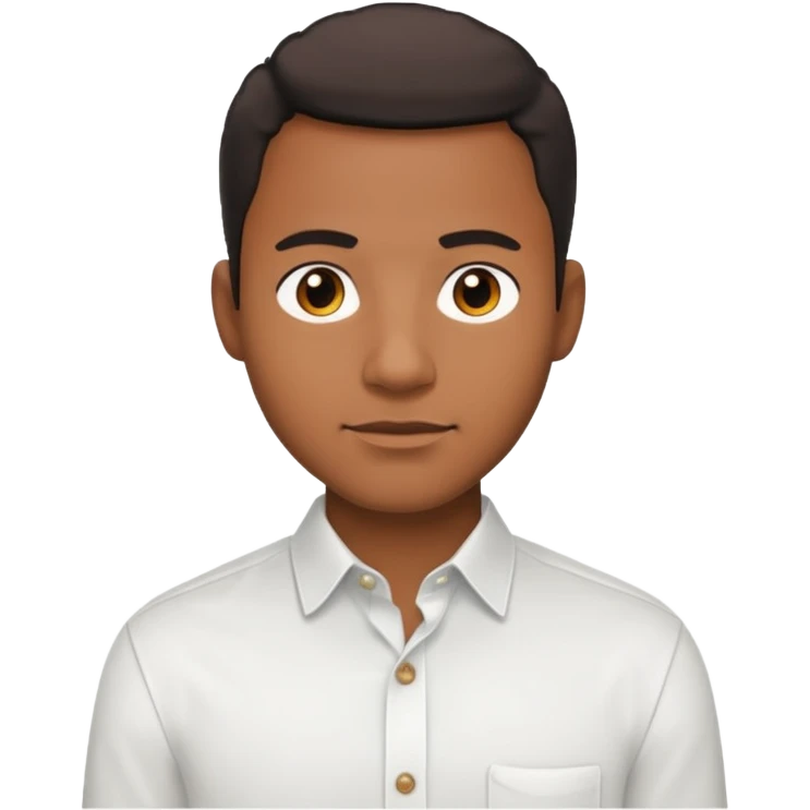 black man thief white shirt emoji