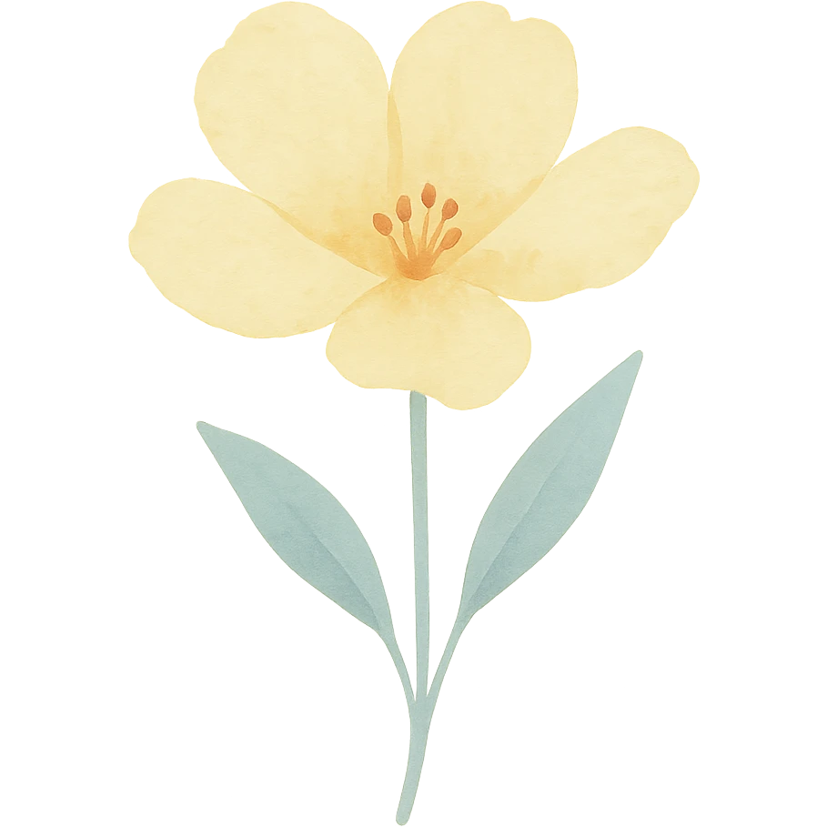 yellow flower emoji