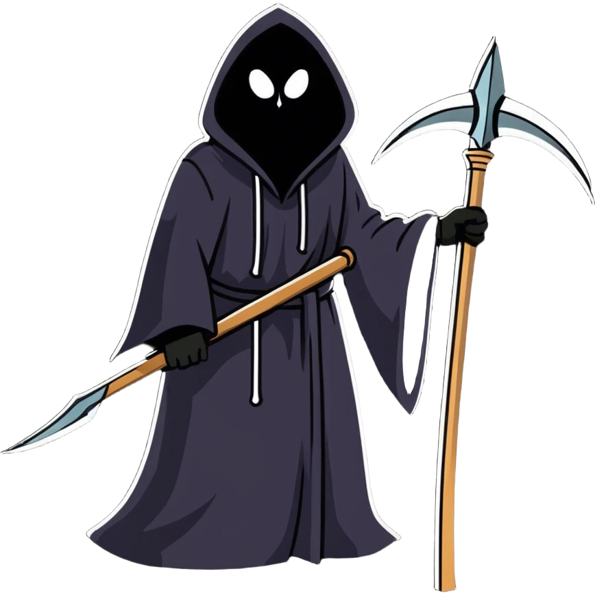 Ghost reaper emoji