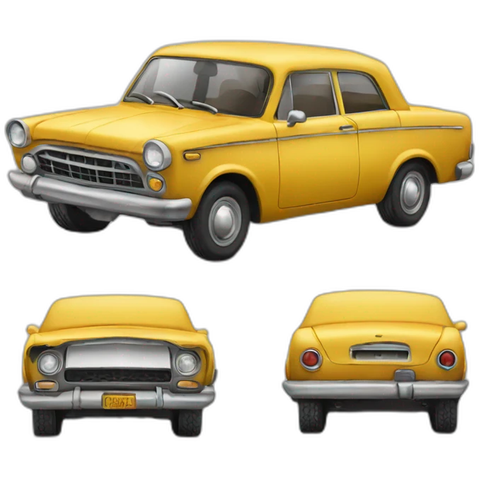 Voiture casse emoji