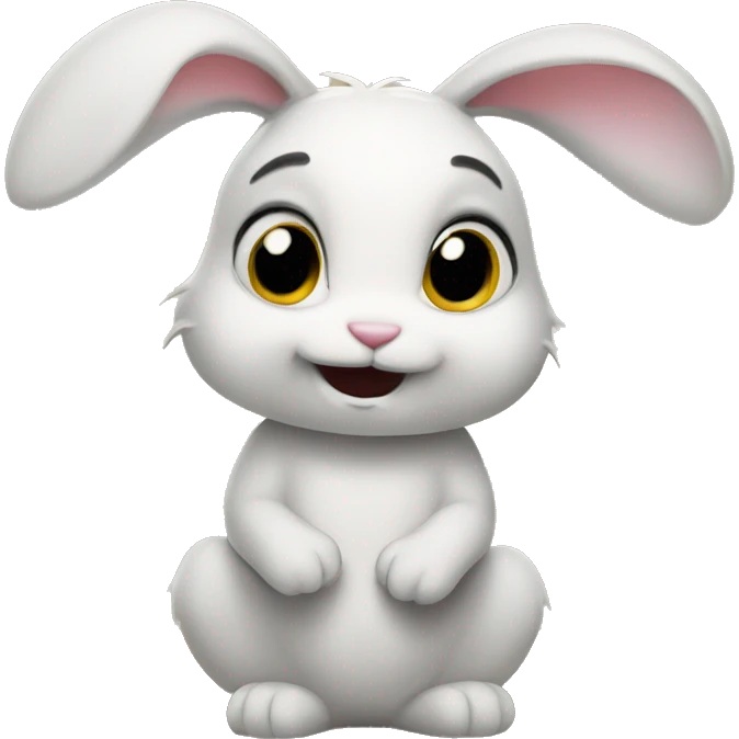 begging bunny emoji