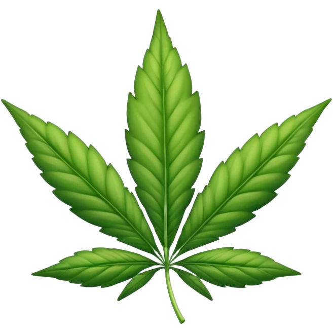 a weed sheet emoji