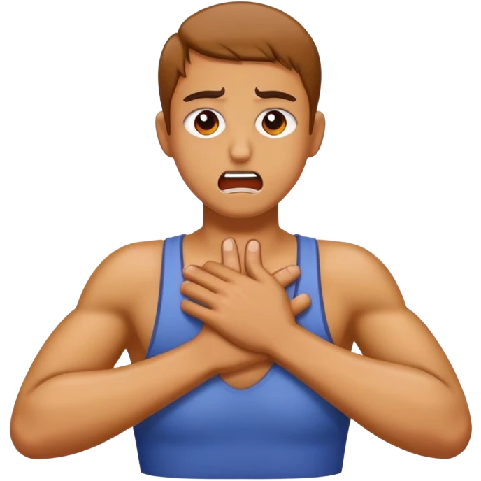 Arms choking neck emoji