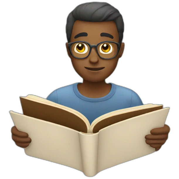 reading emoji