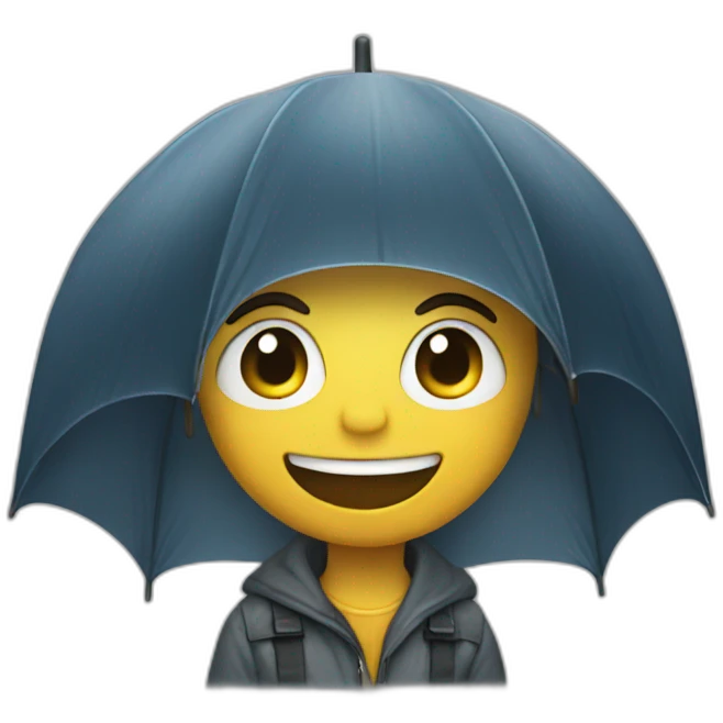 Pluie emoji
