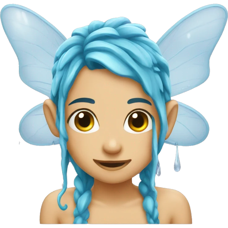 Wet fairy  emoji