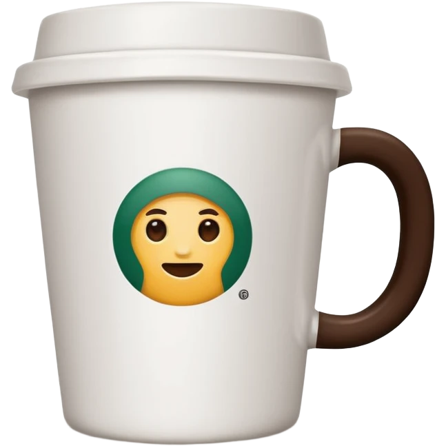 Starbucks coffee emoji