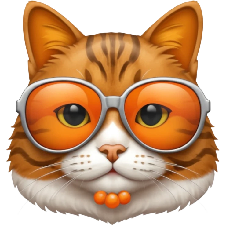 Cat wearing sunglasses emoji
