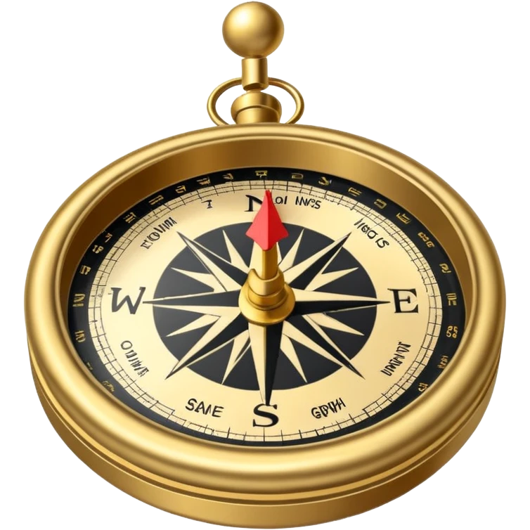 A compass with a roadmap unfolding, illustrating strategic navigation towards 10x growth. emoji