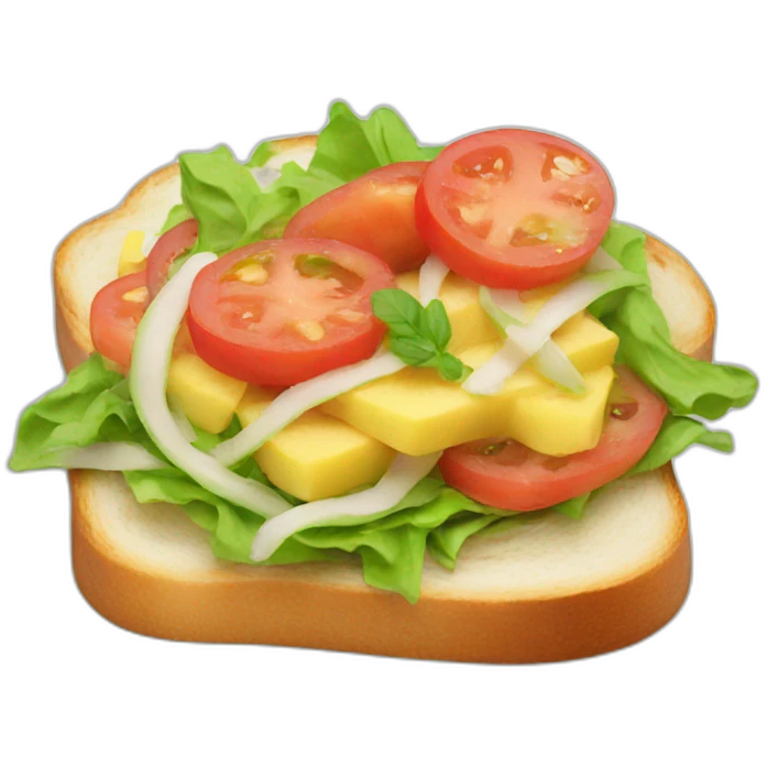 open sandwich emoji