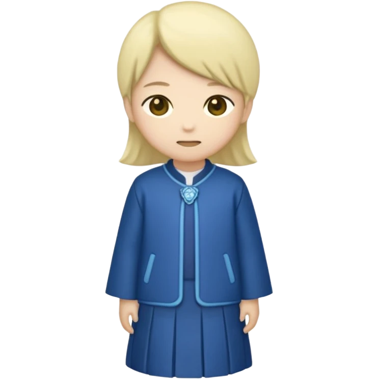 给我生成一个很北京的傻子，像慈禧 emoji