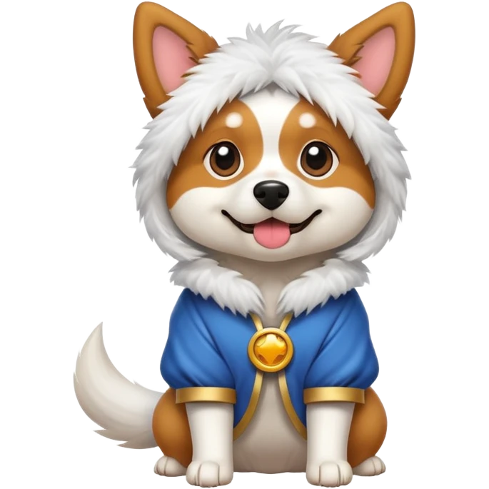 Dog cosplay  emoji