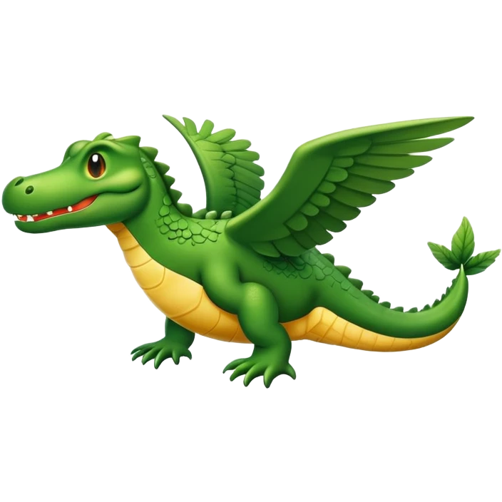 Cocodrilo avión  emoji