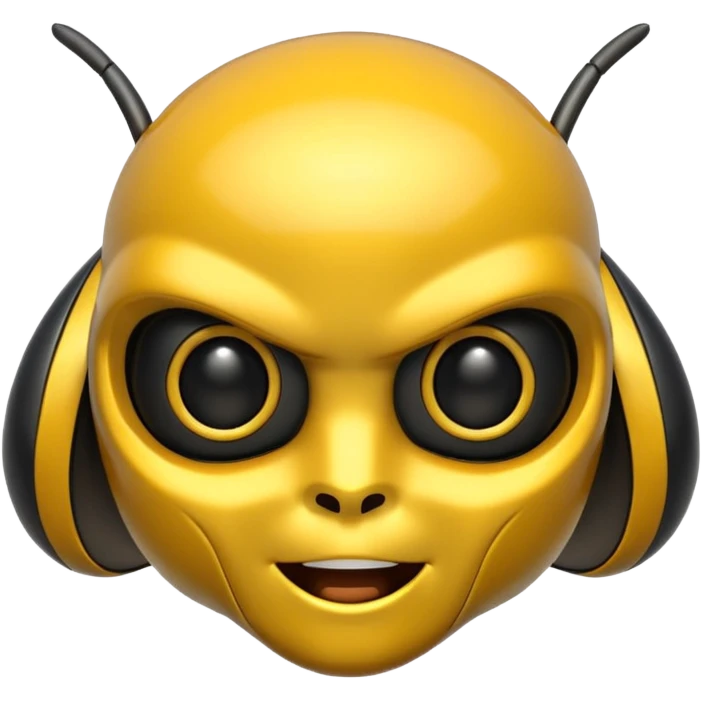 Bumblebee the transformer only head more emoji type emoji