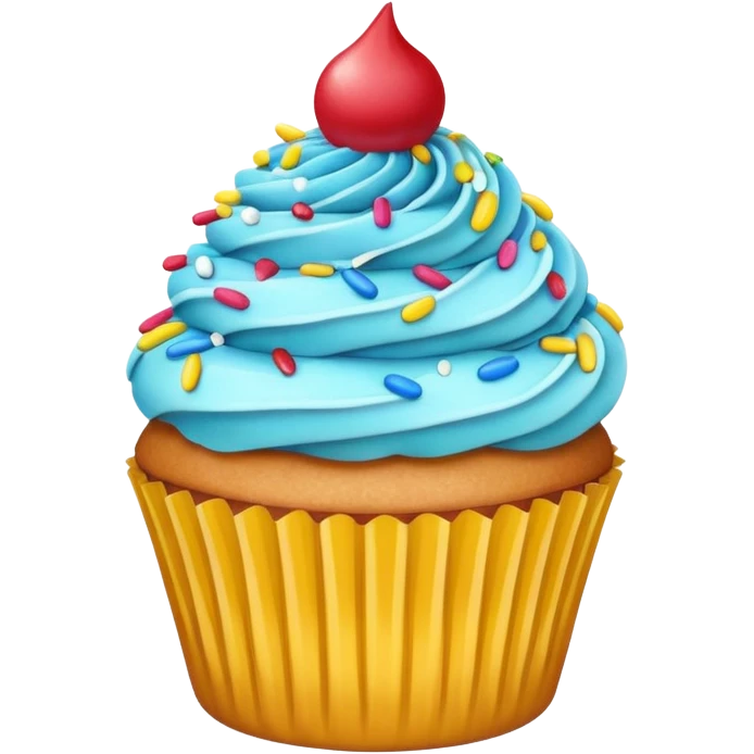 Delicious cupcake  emoji