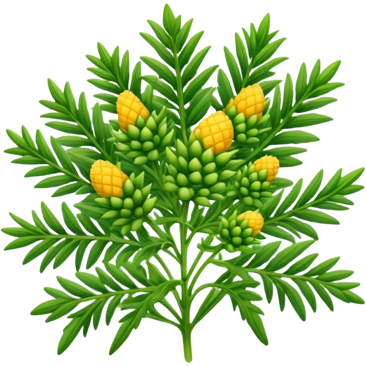 Pineapple Weed herb  emoji