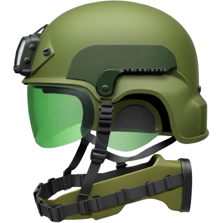 modern military helmet emoji