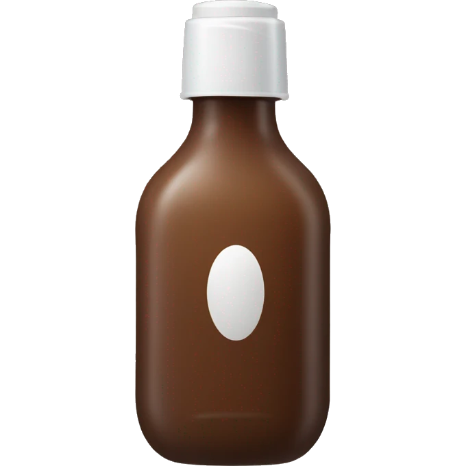 brown gel bottle emoji