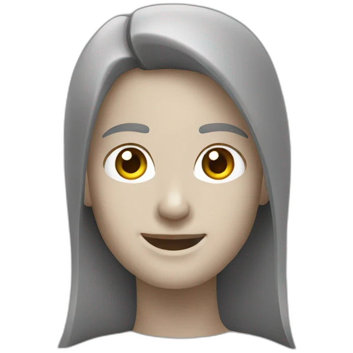 iPhone 5 s grey emoji