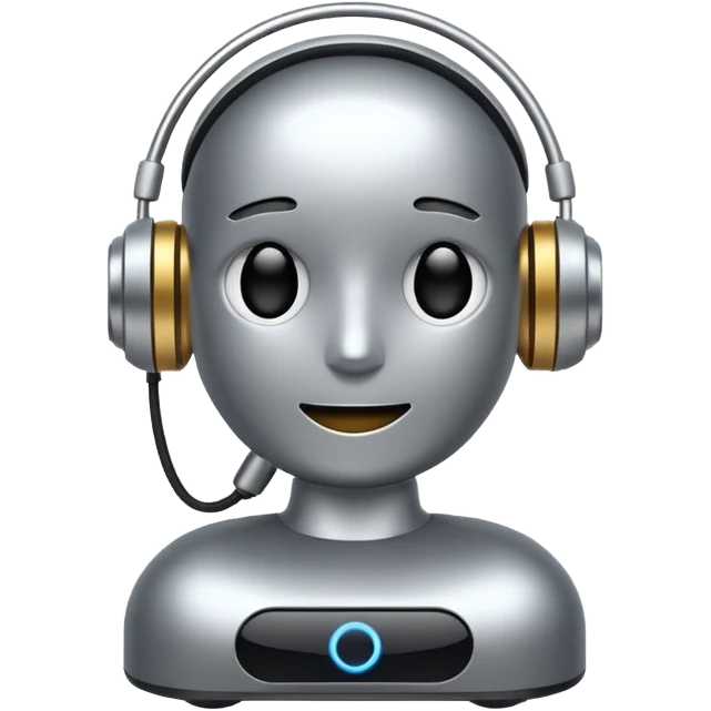 Voice assistant emoji
