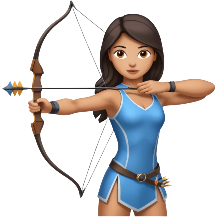 archer woman emoji