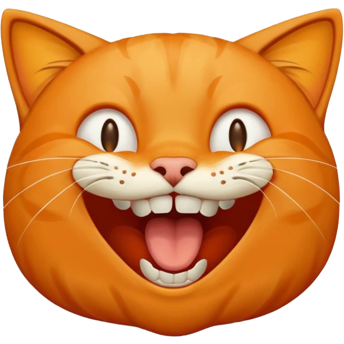 cat laughing emoji