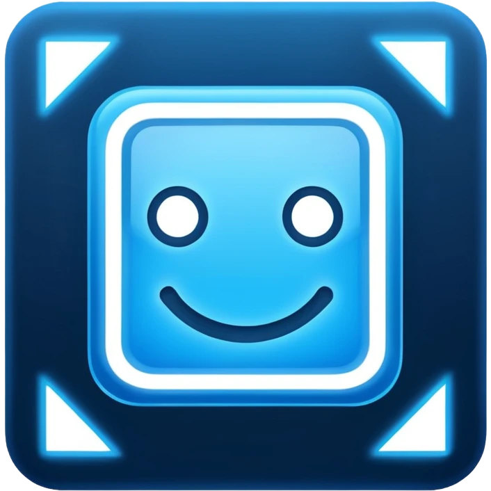 can u make roblox blue square checkmark and square should be tilted emoji
