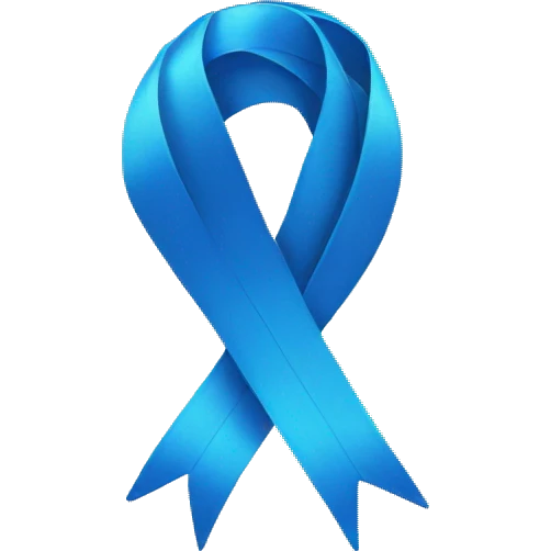 Blue ribbon emoji emoji