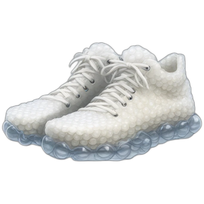 Bubble wrap sneaker emoji