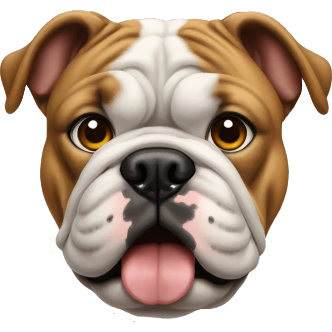 Bulldog anglais emoji