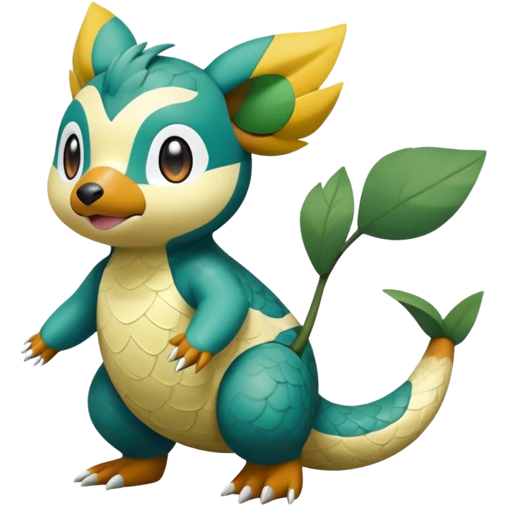 Tepig-Oshawott-Snivy-hybrid emoji